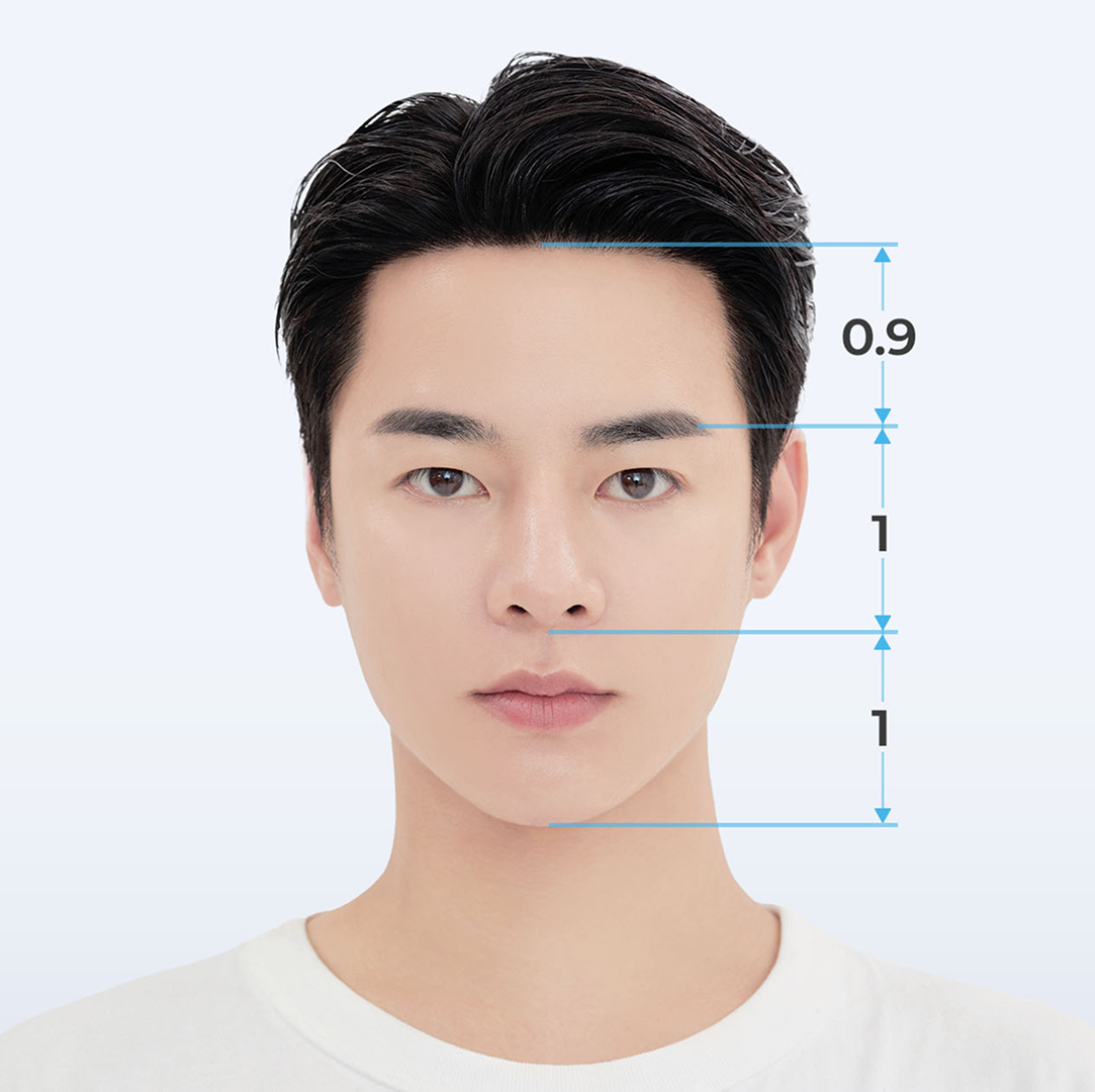 Frontal ratio measurement