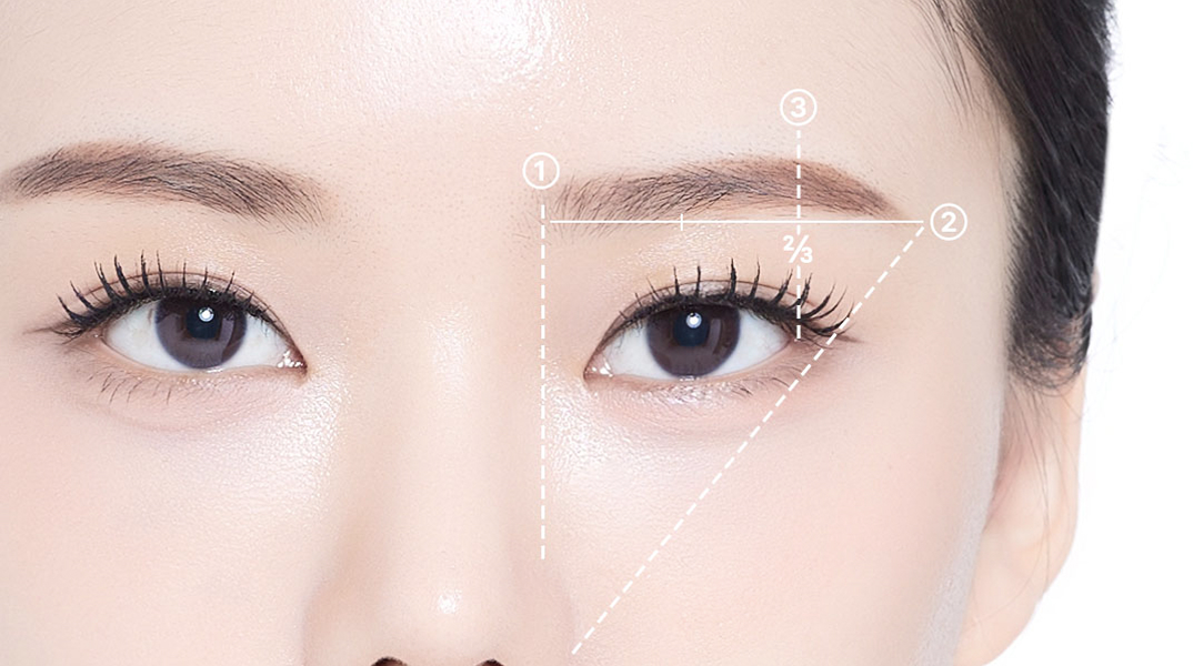 이상적인 눈썹을 위한 가이드